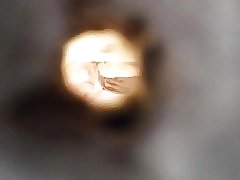 Sexy mate phẳng làm khô sau một vòi hoa sen